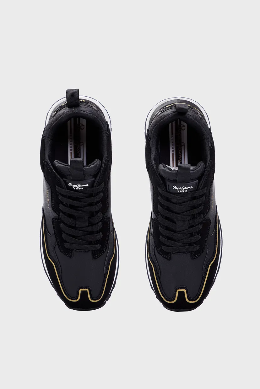 Женские черные кроссовки BLUR SUPRA 4
