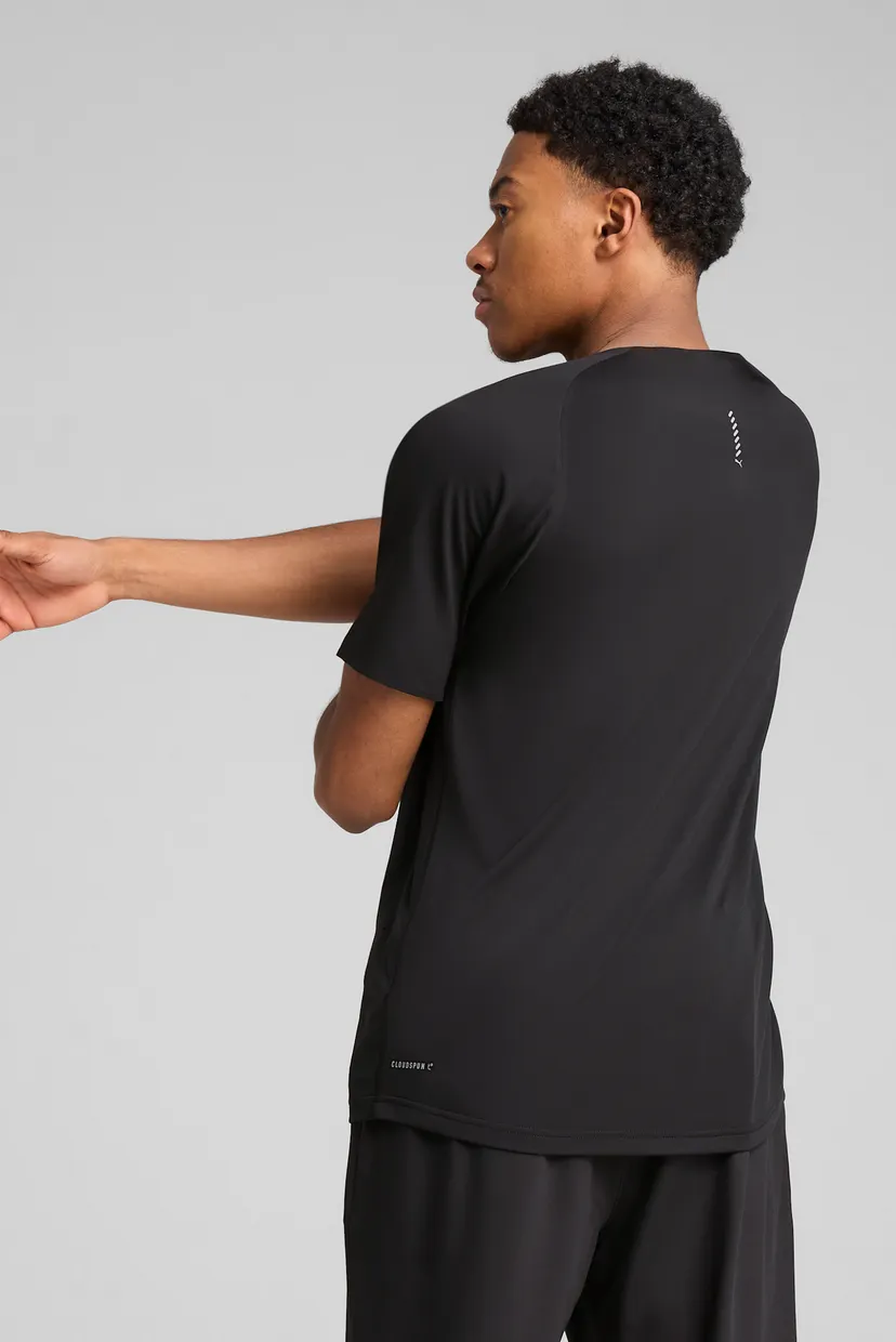 Чоловіча чорна футболка CLOUDSPUN Running Tee Men 3