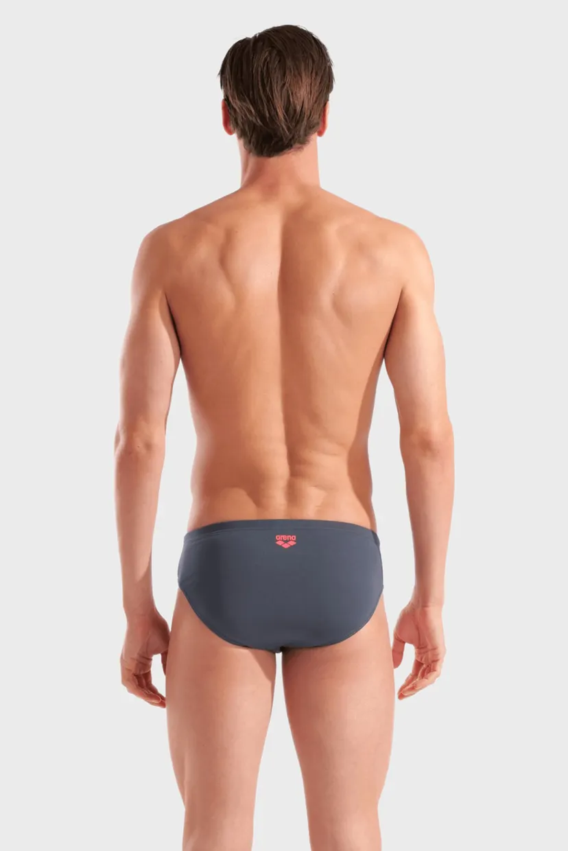 Чоловічі темно-сірі плавки POSEIDONIA SWIM BRIEFS 3