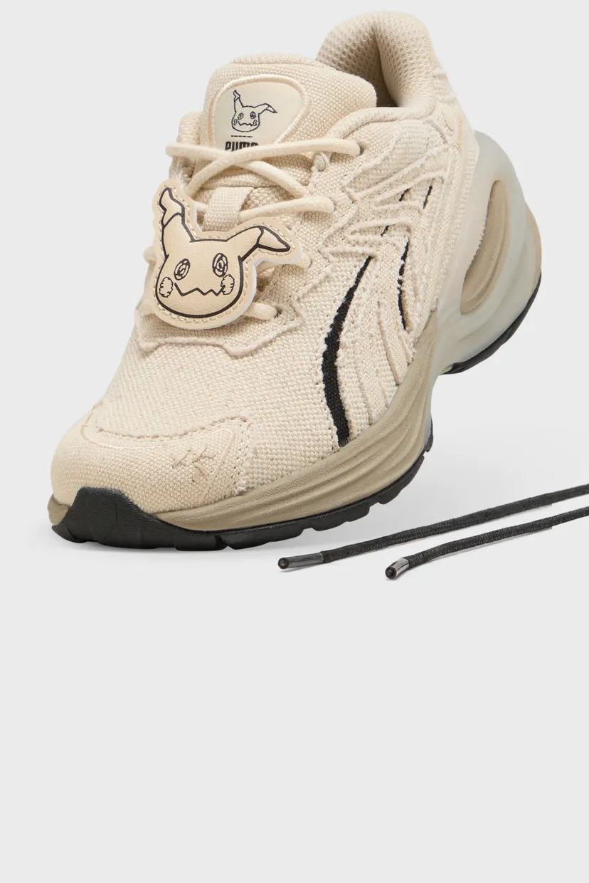 Детские бежевые кроссовки PUMA x POKÉMON Inverse Mimikyu Sneakers Kids 6