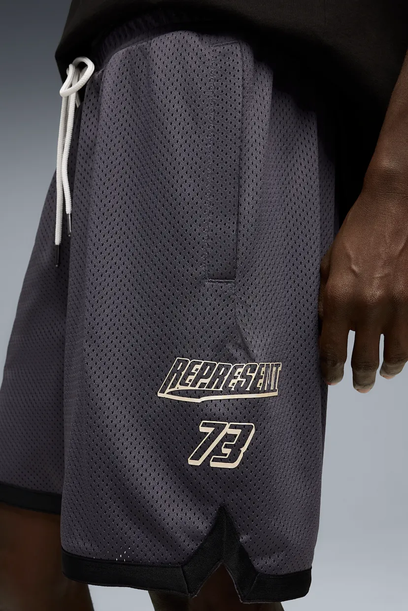 Мужские серые шорты PUMA x REPRESENT Oversized Shorts Men 4