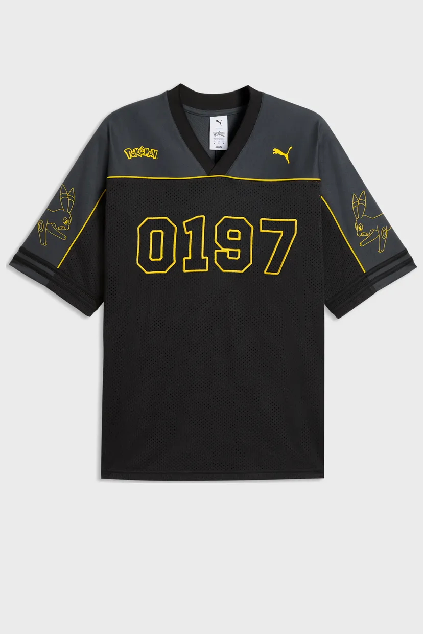 Мужская черная футболка PUMA x POKÉMON Oversized Jersey Men 6