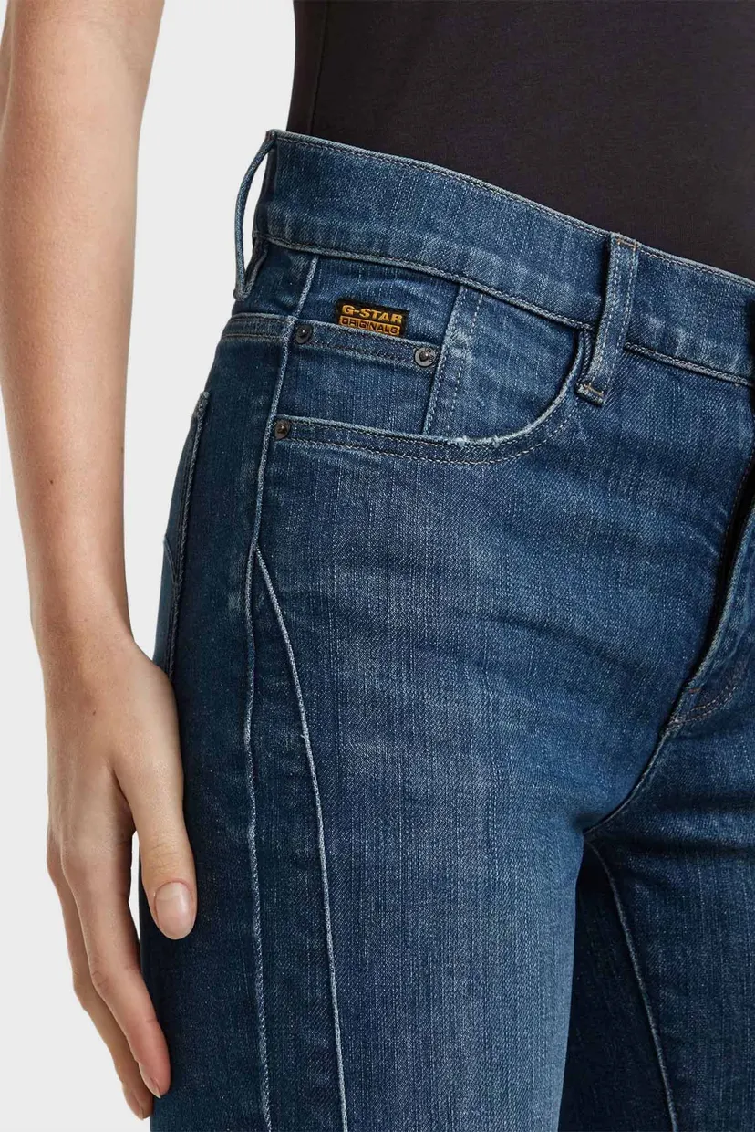 Жіночі темно-сині джинси Ace 2.0 Biker Slim Straight Wmn 5