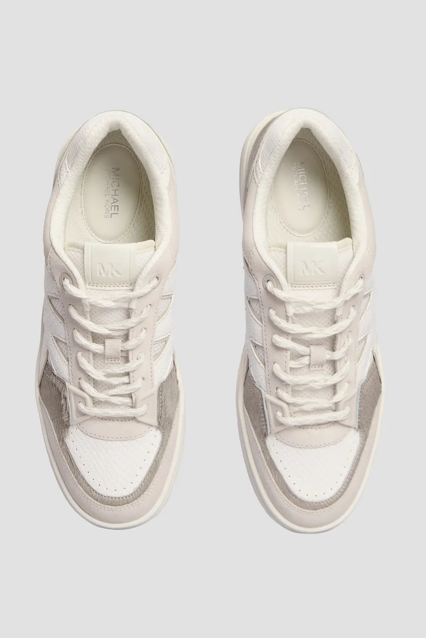 Жіночі бежеві снікерси REBEL LACE UP 4