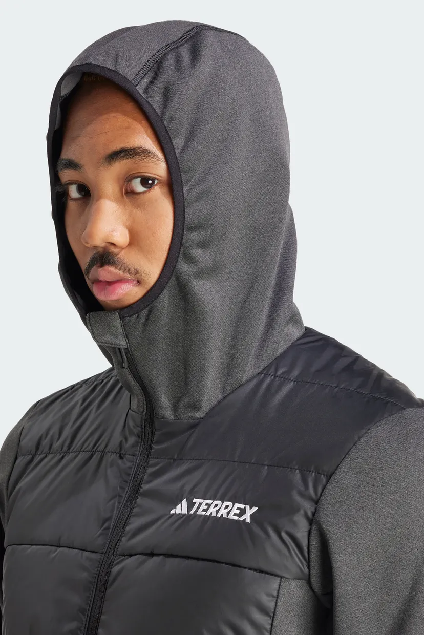Мужская темно-серая ветровка Terrex Multi Hybrid Insulated Hooded 6