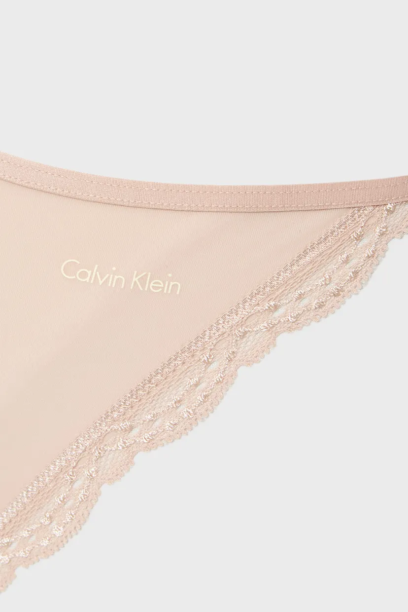 Женские бежевые трусики STRING BIKINI 6