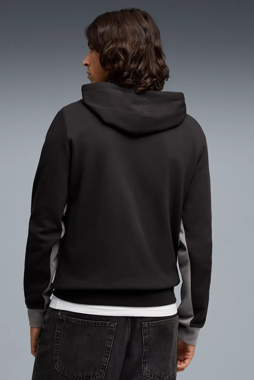 Чоловіче чорне худі Essentials Colourblock Hoodie Men 3
