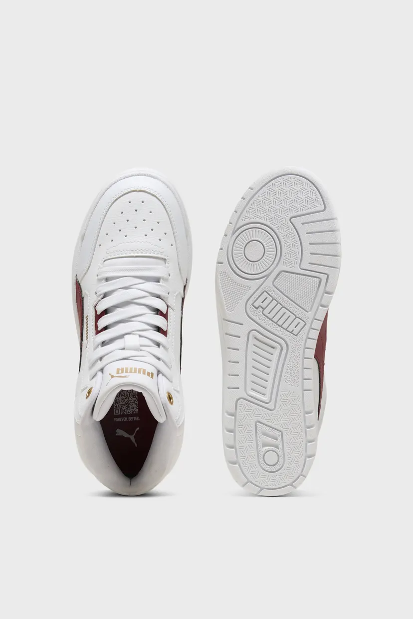 Детские белые кроссовки Shuffle Downtown Mid Sneakers Youth 5
