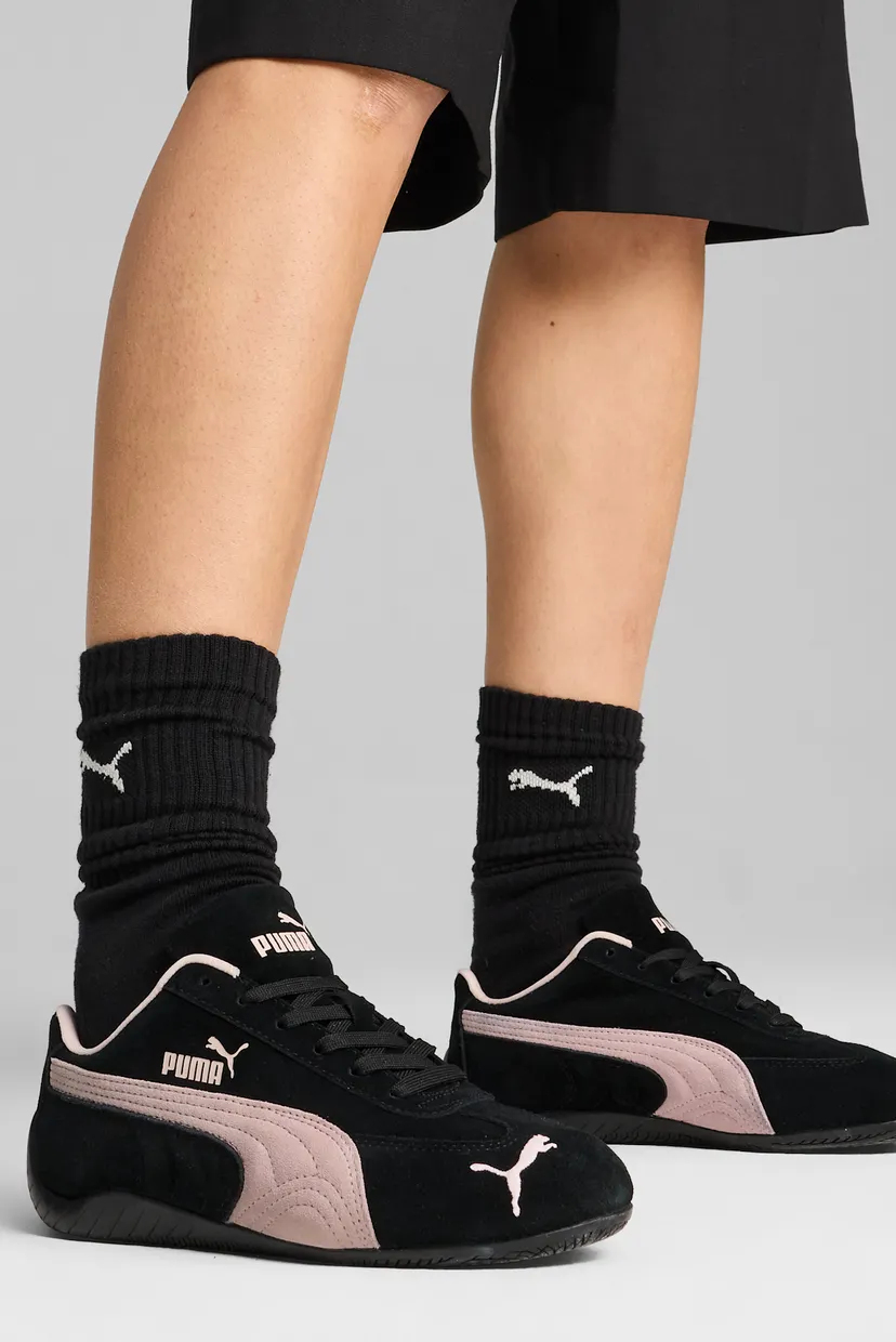 Чорні замшеві кросівки Speedcat OG Unisex PUMA 398846_09 — MD-Fashion