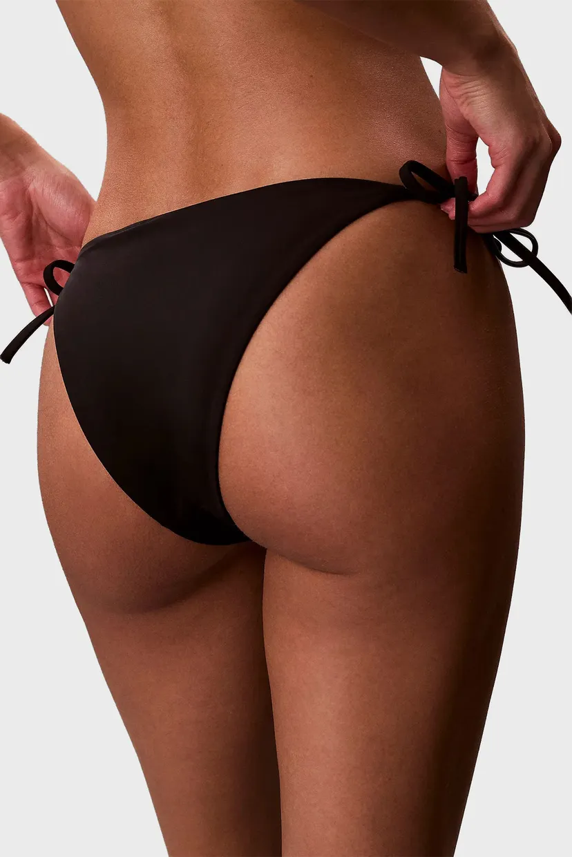 Женские черные трусики от купальника BOTTOM 4
