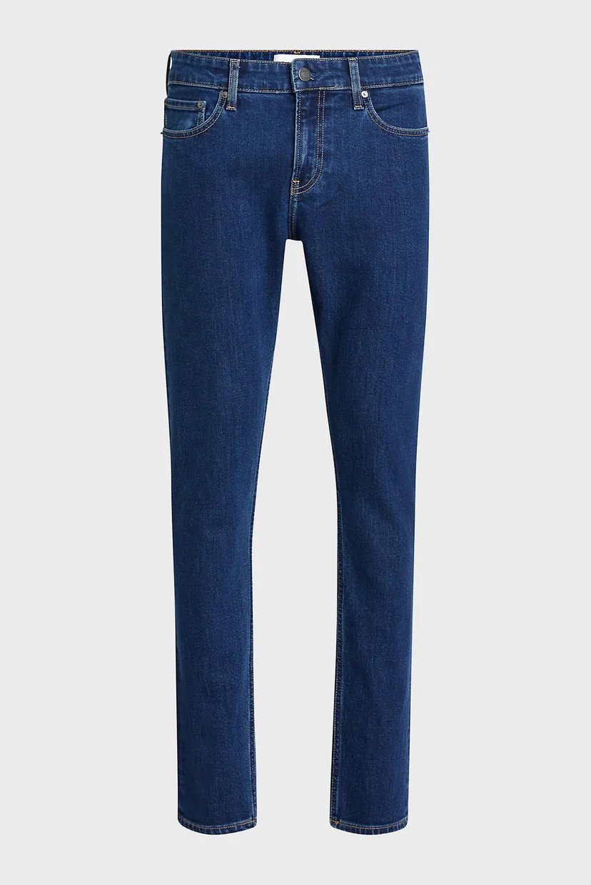 Чоловічі темно-сині джинси SLIM FIT DARK MID BLUE 5