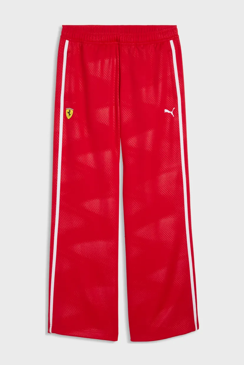 Чоловічі червоні спортивні штани Scuderia Ferrari T7 Oversized Track Pants Men 4