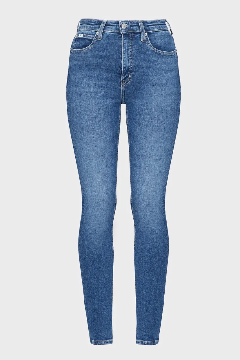Жіночі сині джинси HIGH RISE SKINNY 6