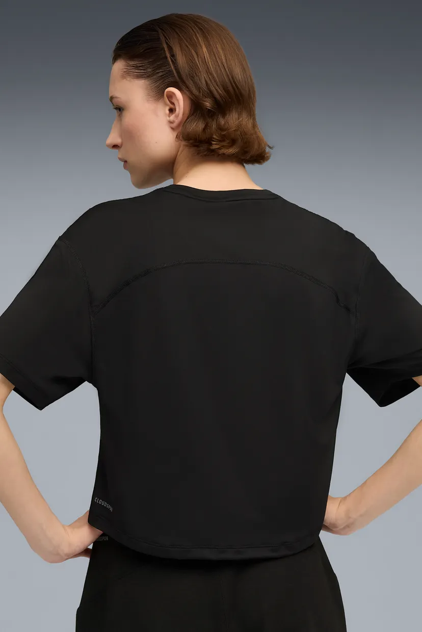 Жіноча чорна футболка CLOUDSPUN Relaxed Tee Women 3
