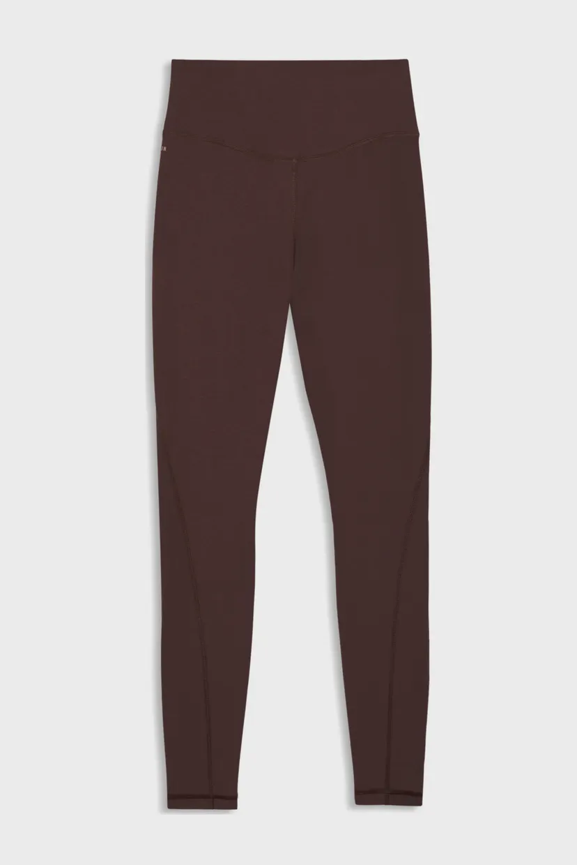 Жіночі коричневі тайтси CLOUDSPUN High-Waist Tights Women 5