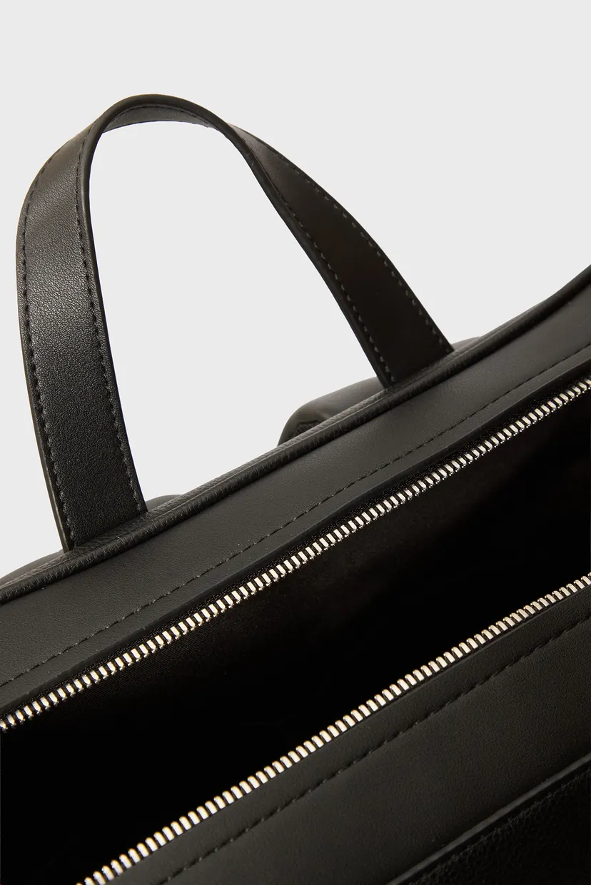Мужской черный рюкзак MICRO PEBBLE SLIM 5