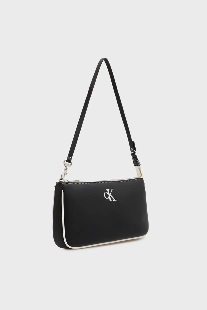Жіноча чорна сумка CONTRAST CK CONVERTIBLE 3
