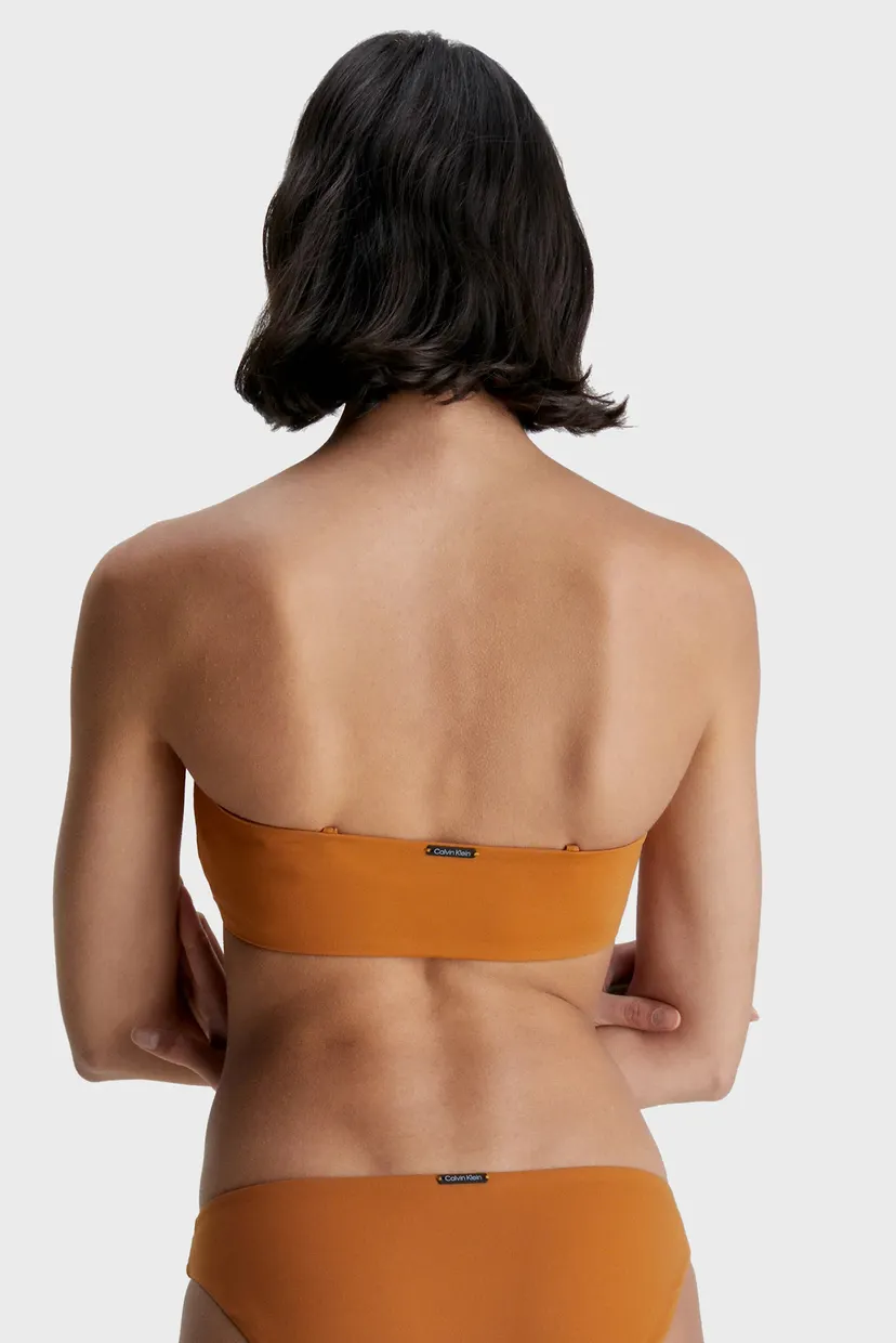 Женский оранжевый топ BANDEAU 3