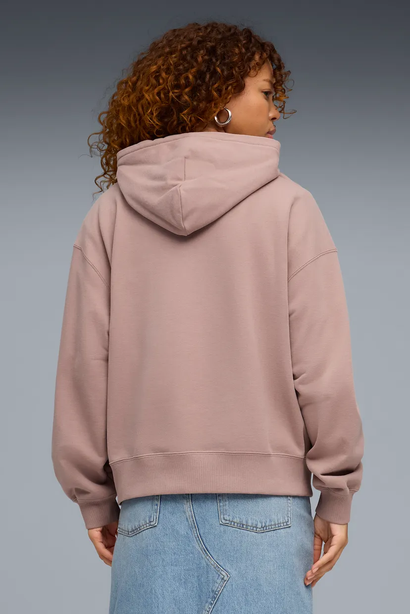 Женское пудровое худи HER Oversized Hoodie Women 3