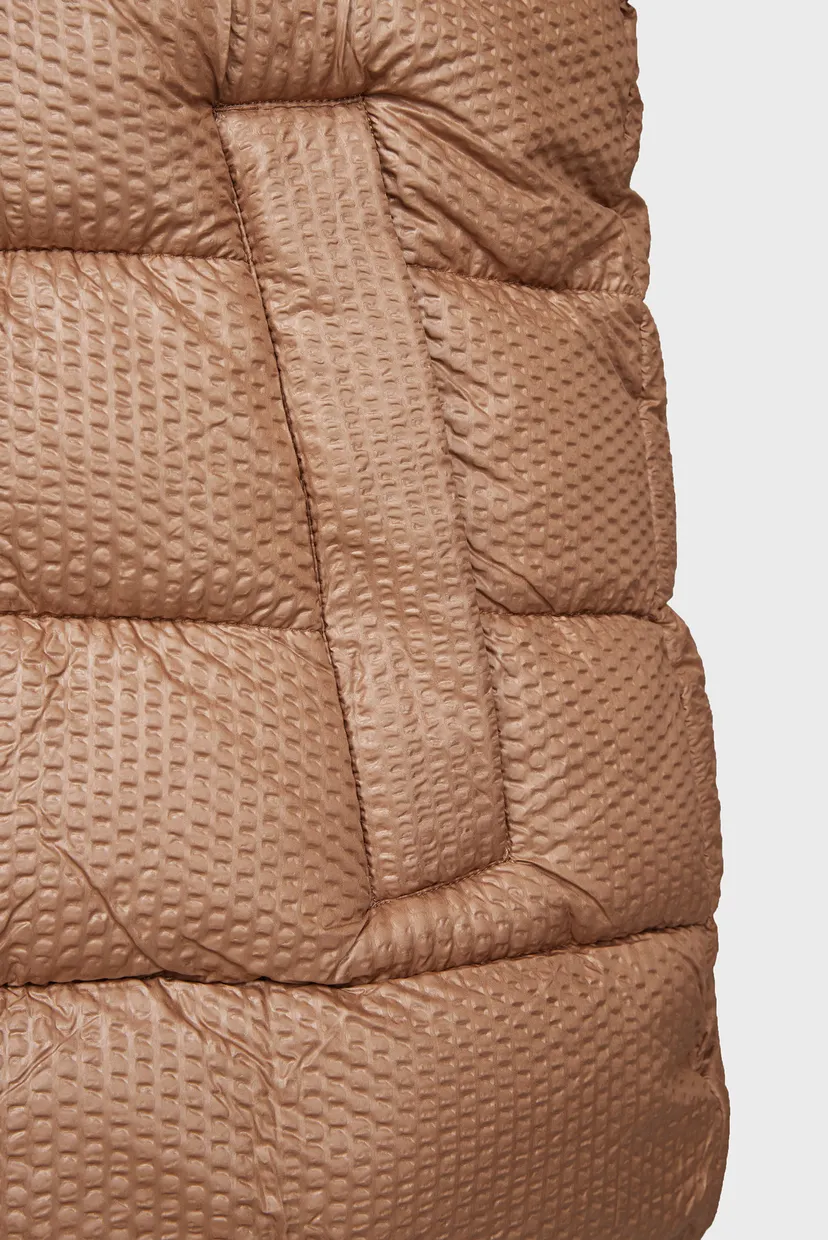 Жіноча бежева куртка JACKET FIX HOOD 3