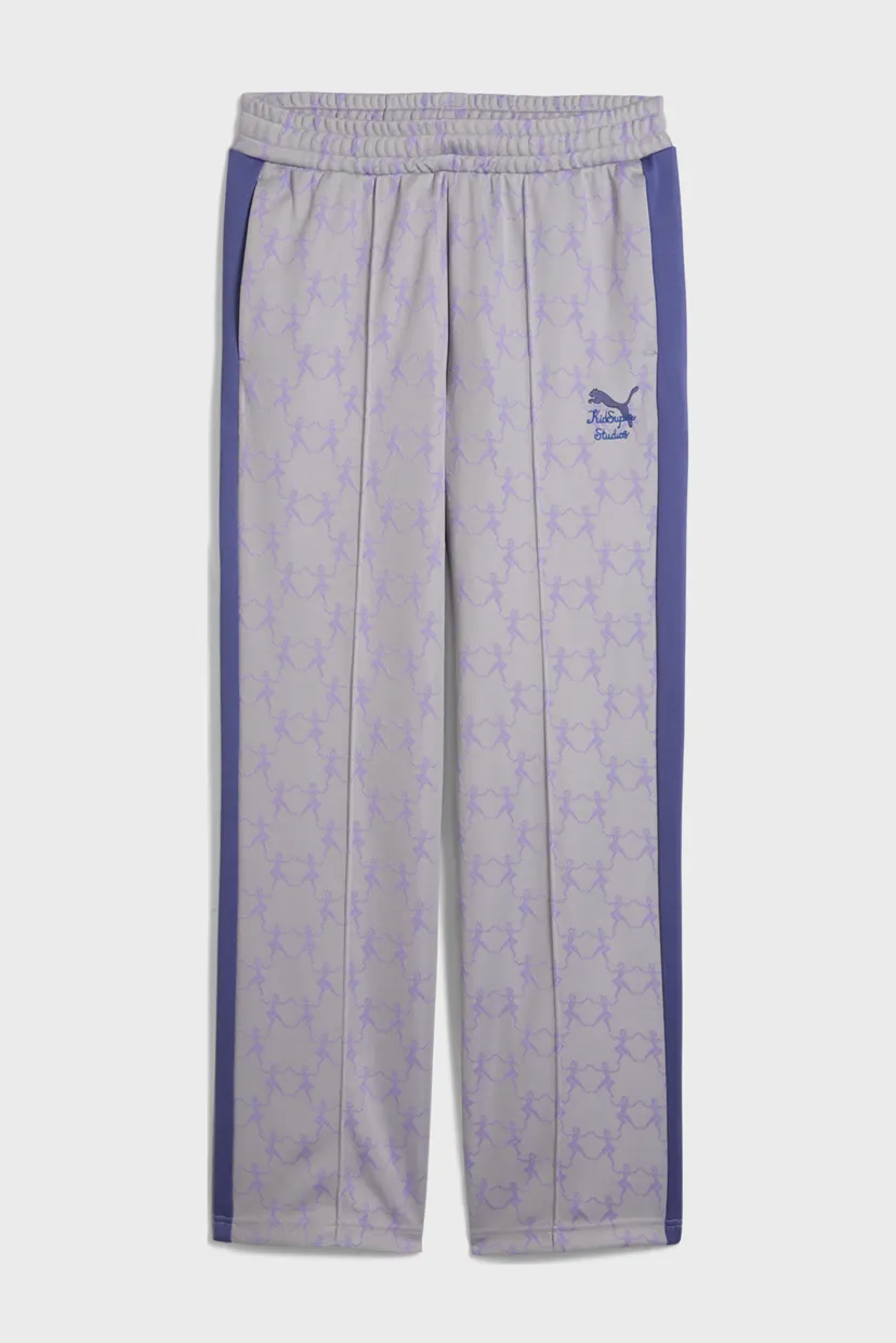 Сиреневые спортивные брюки с узором PUMA x KIDSUPER T7 Pants Unisex (унисекс) 6