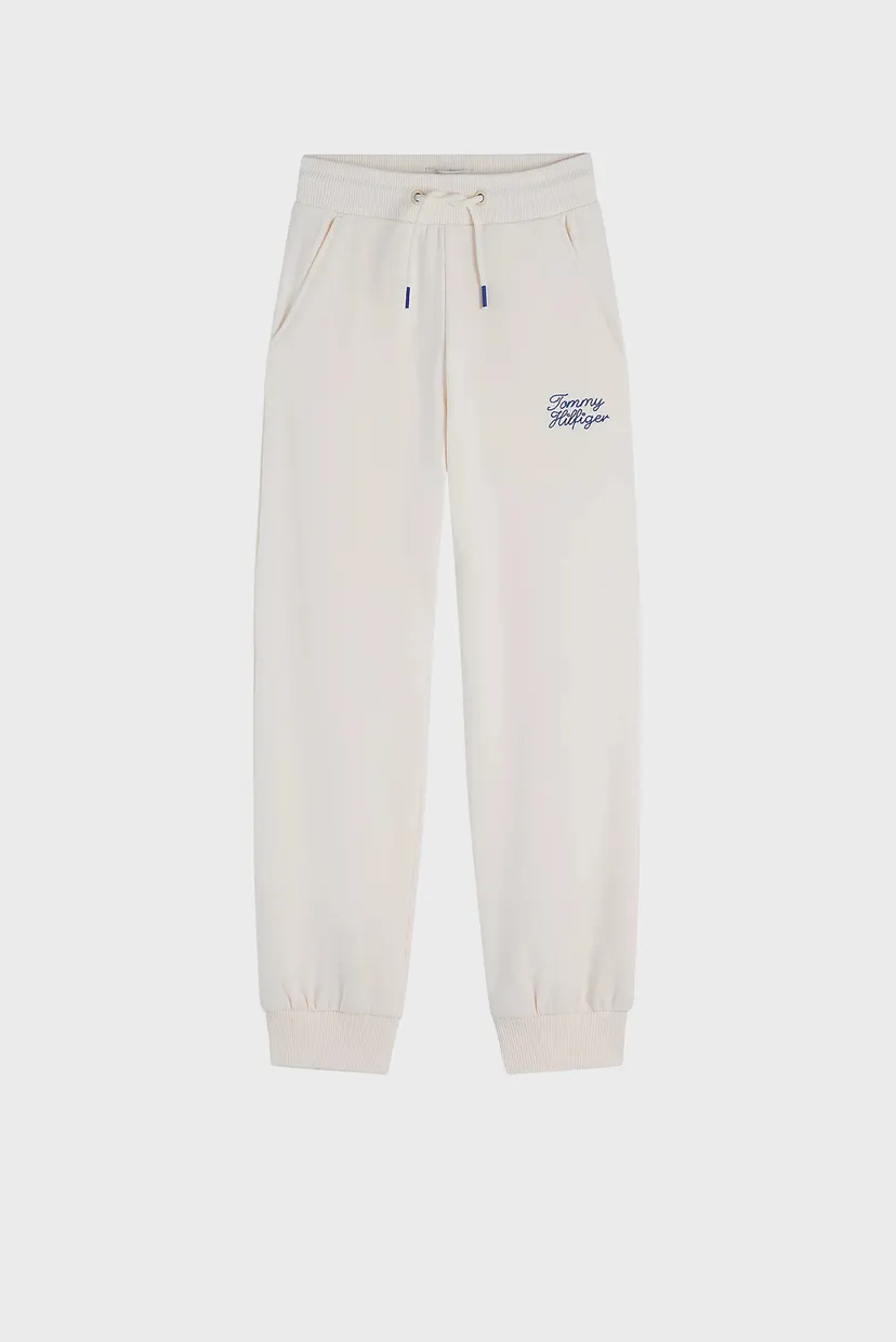Дитячі білі спортивні штани TOMMY HILFIGER SWEATPANTS 6
