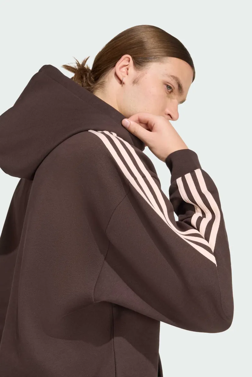 Мужское коричневое худи 3S HOODY 5