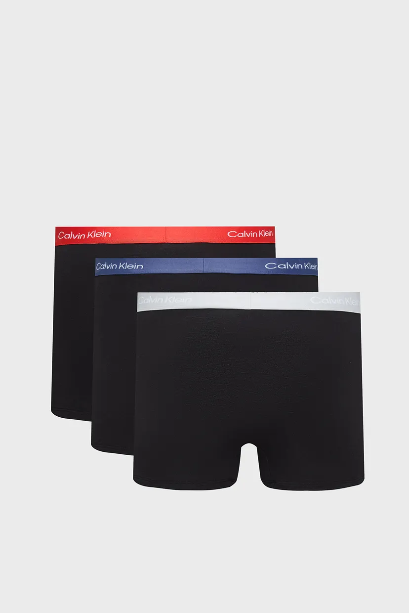 Чоловічі чорні боксери (3 шт) RELAXED FIT TRUNK 3PK 7
