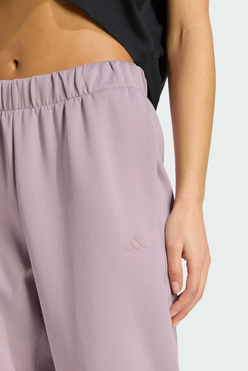 Жіночі бузкові спортивні штани Yoga Essentials With Cuffs 4