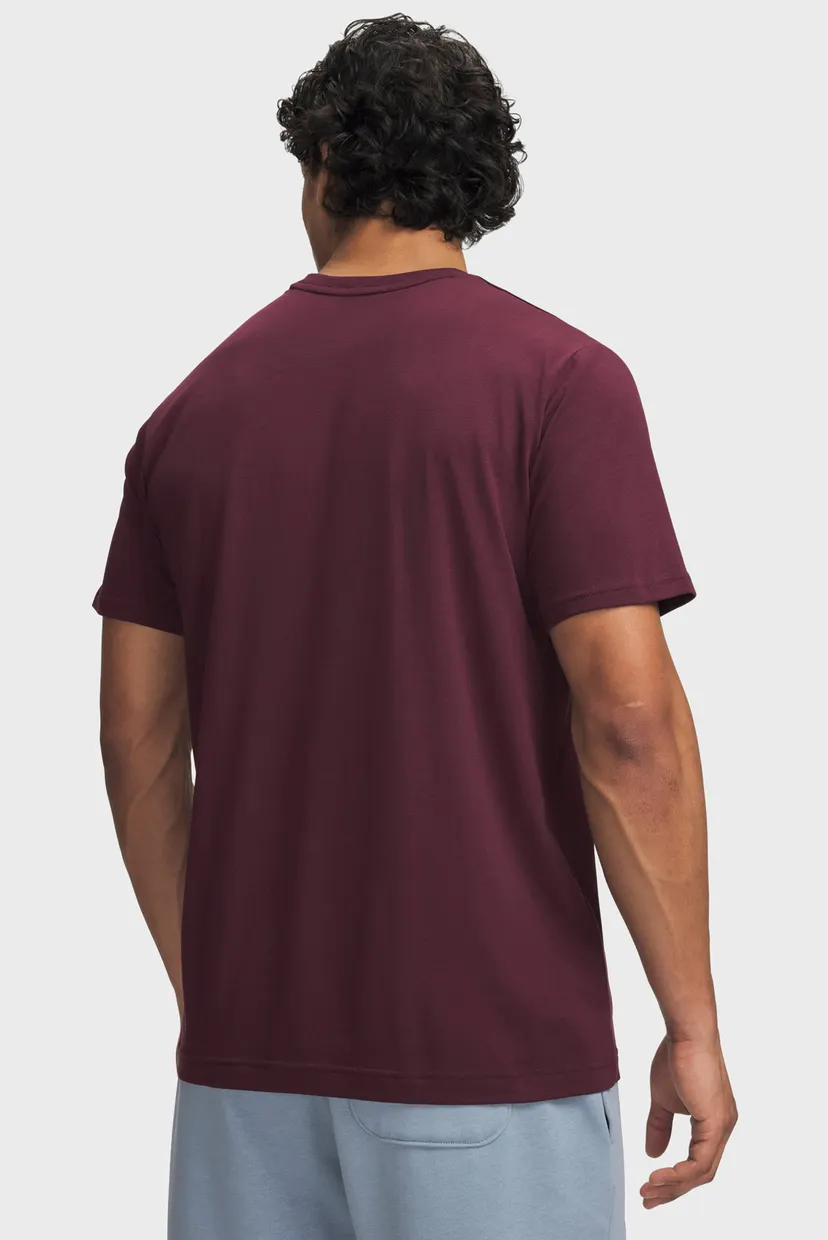 Чоловіча фіолетова футболка UA M ICON TEE SS 3
