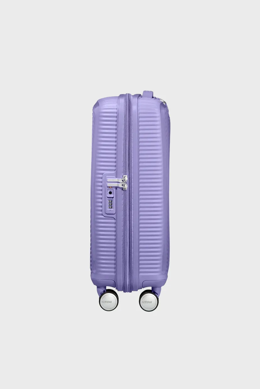 Бузкова валіза 55 см SOUNDBOX PURPLE 5