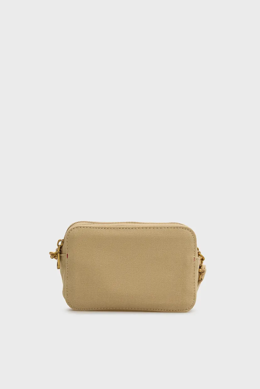 Женская бежевая сумка WEBBING STRAP CANVAS CAMERA BAG 4