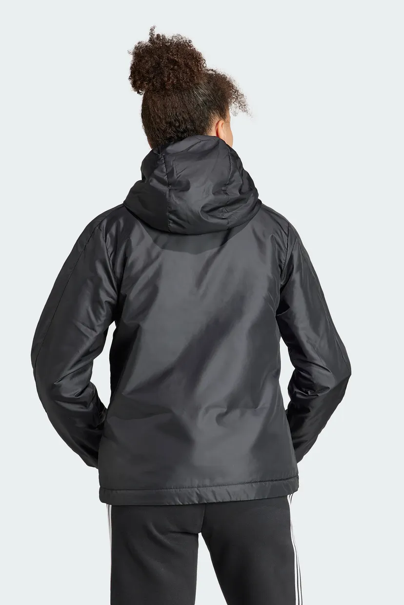 Женская черная куртка Essentials 3-Stripes Insulated 3