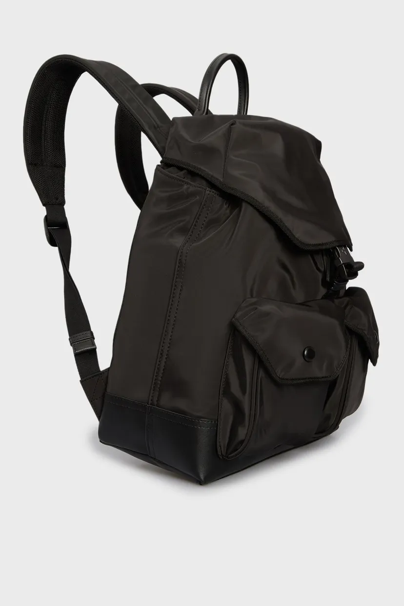 Чоловічий чорний рюкзак SPEED CLIP UT FLAP BACKPACK35 NY 4