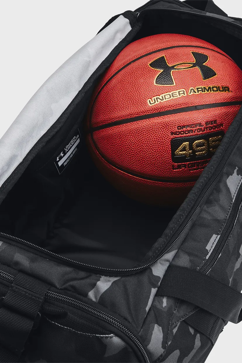 Чорна камуфляжна спортивна сумка UA Undeniable 5.0 Duffle SM 4