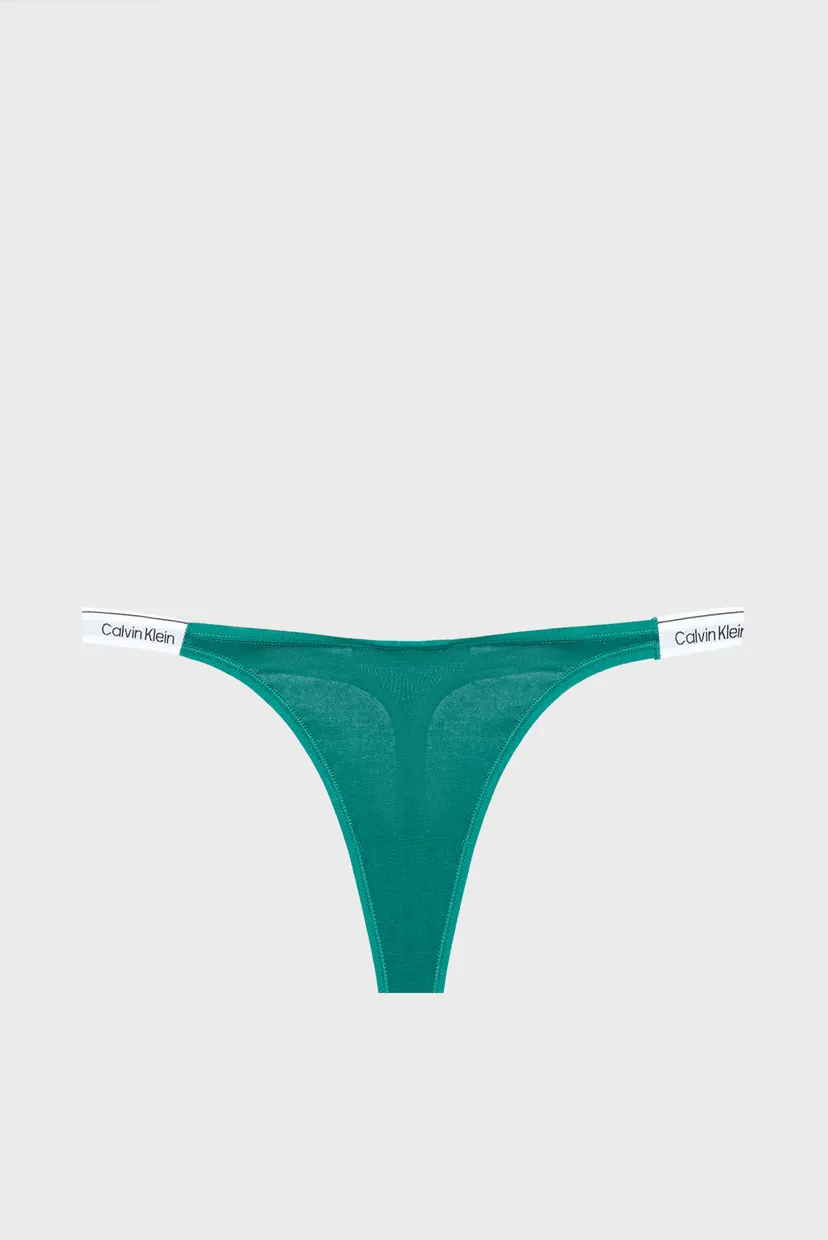 Жіночі зелені трусики DIPPED STRING THONG 6