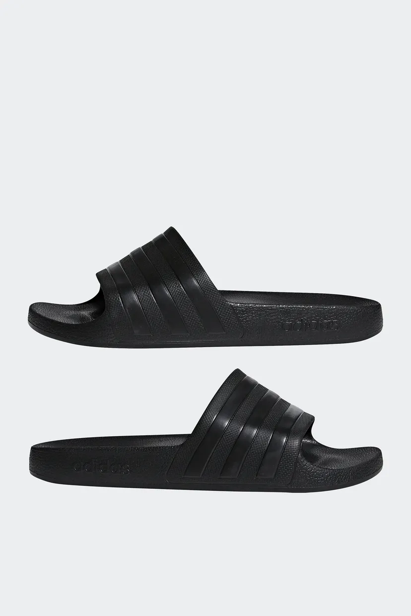 Черные слайдеры Adilette Aqua 7