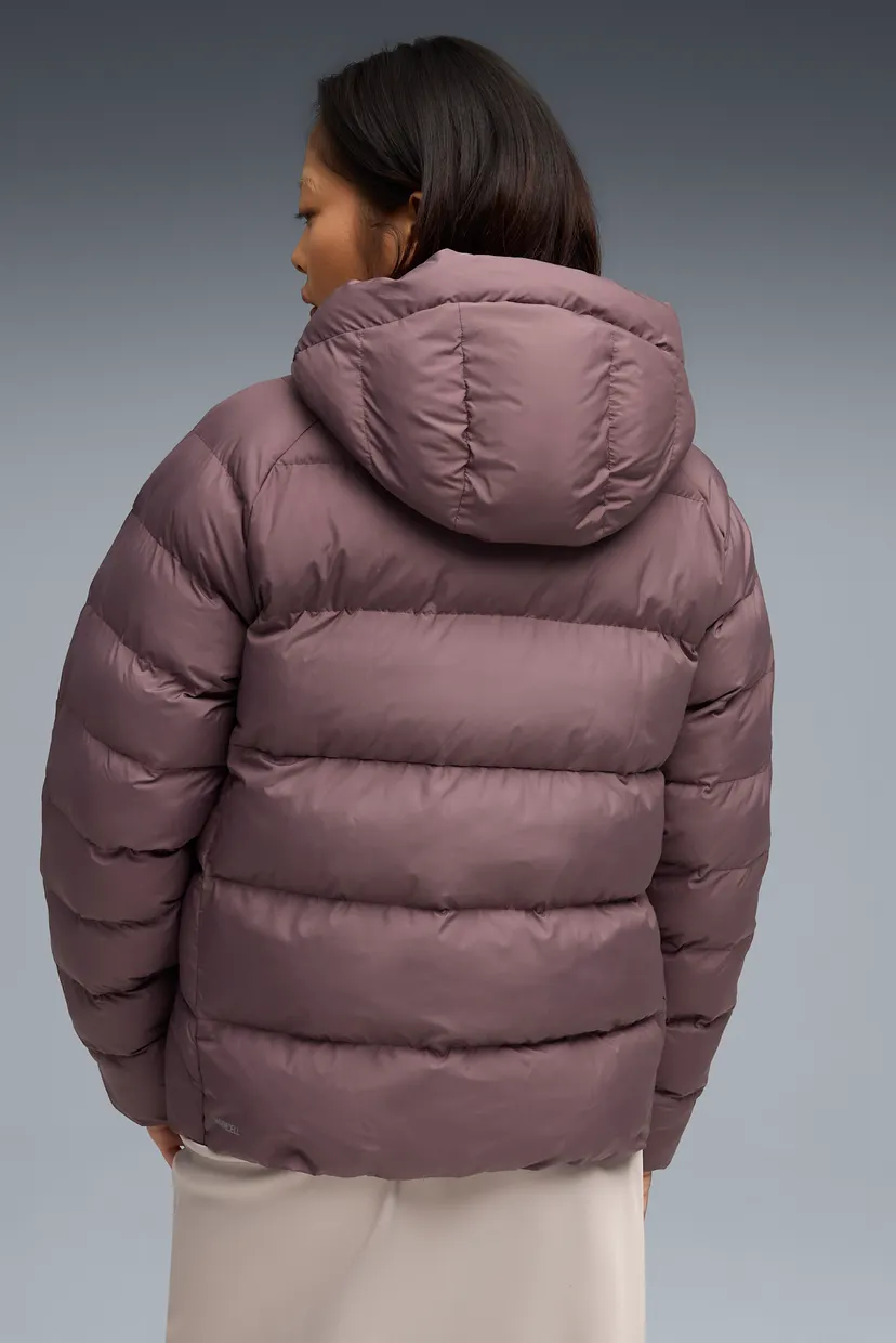 Жіноча бордова куртка Mono Hooded Jacket Women 3