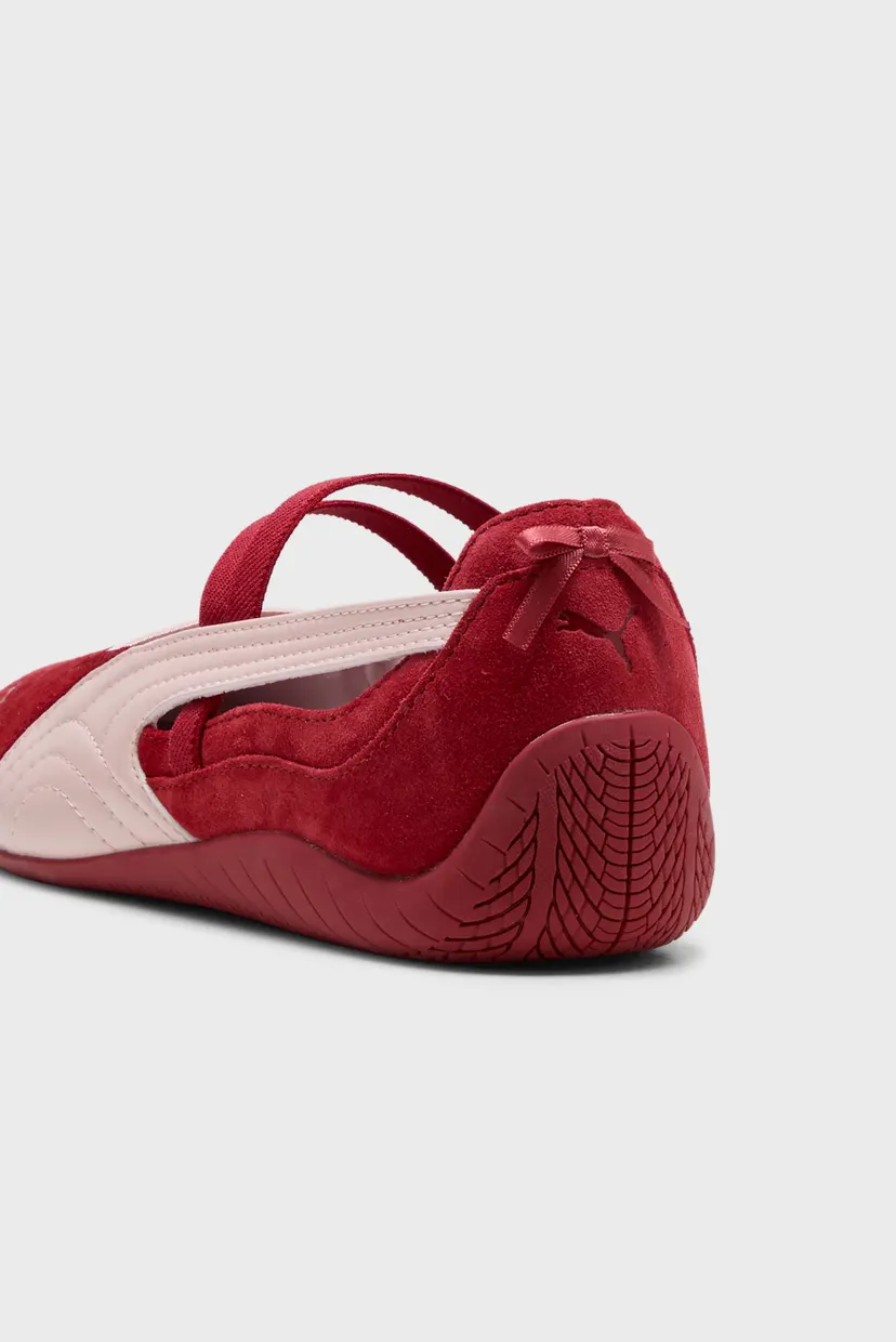 Женские красные замшевые балетки Speedcat Lovelace Ballet Sneakers Women 7