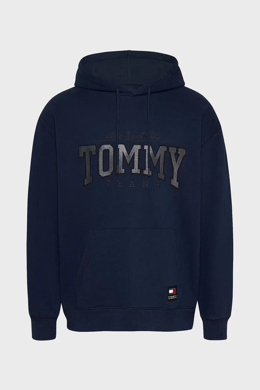 Чоловіче темно-синє худі TJM RLX TOMMY GLITTER 4
