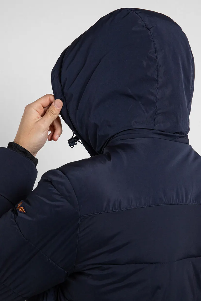 Чоловіча темно-синя куртка 6