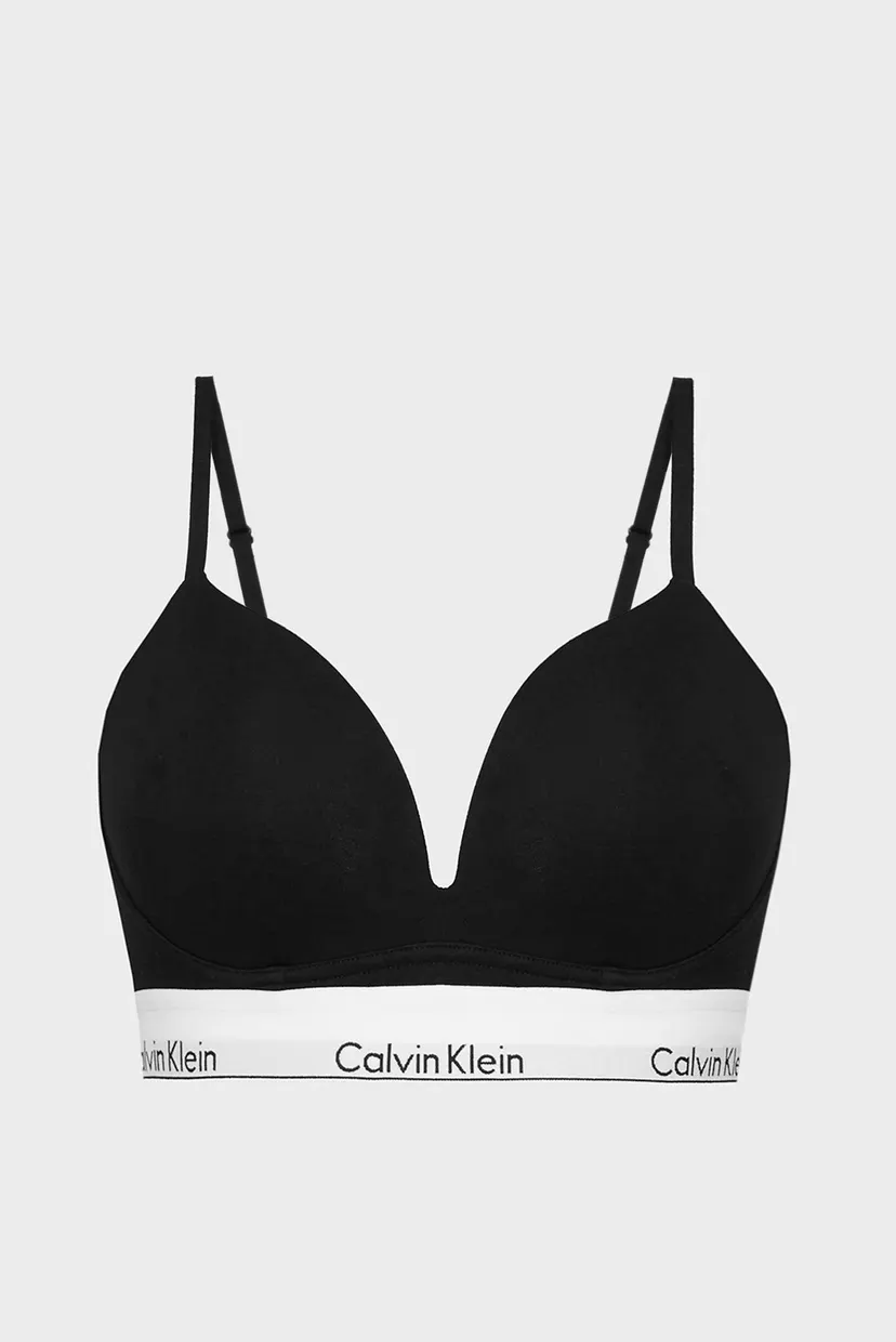 Женский черный бюстгальтер PLUNGE PUSH UP 6