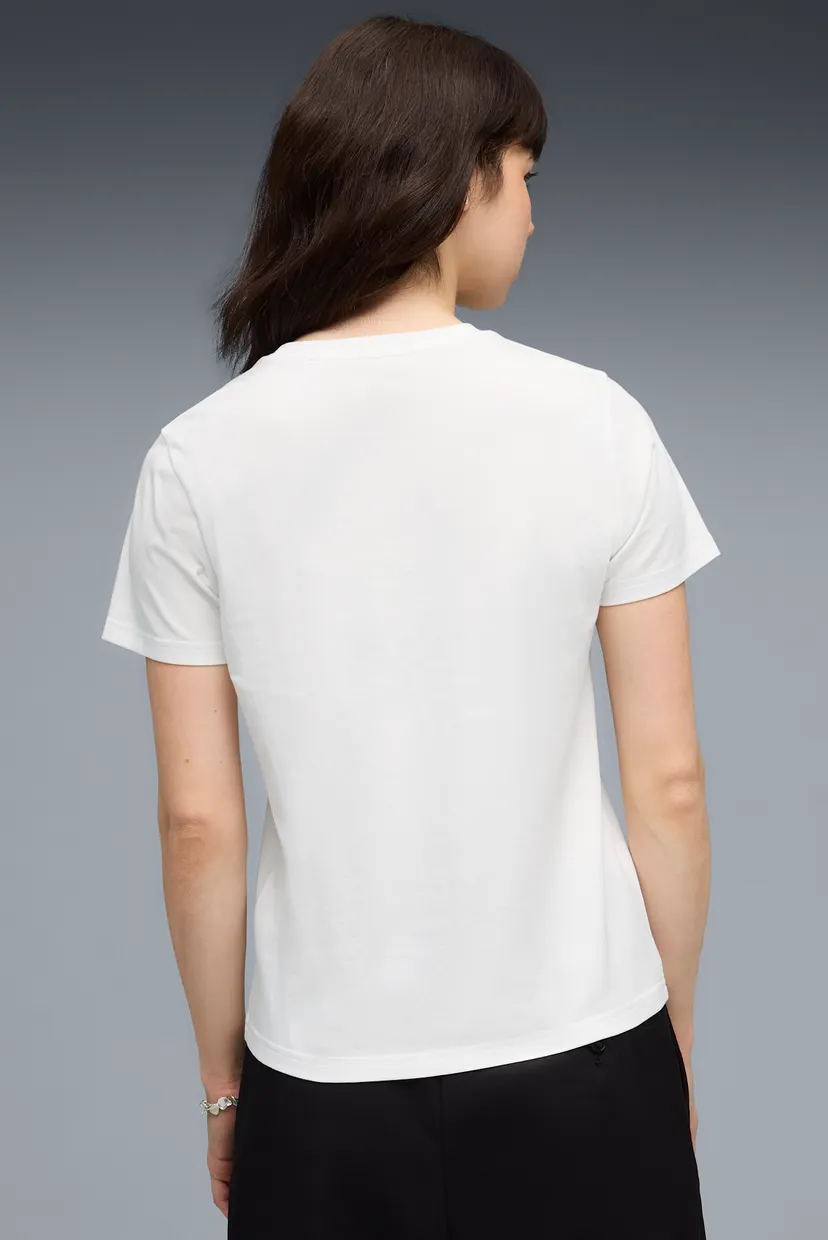 Жіноча біла футболка Essentials Elevated Logo Tee Women 3