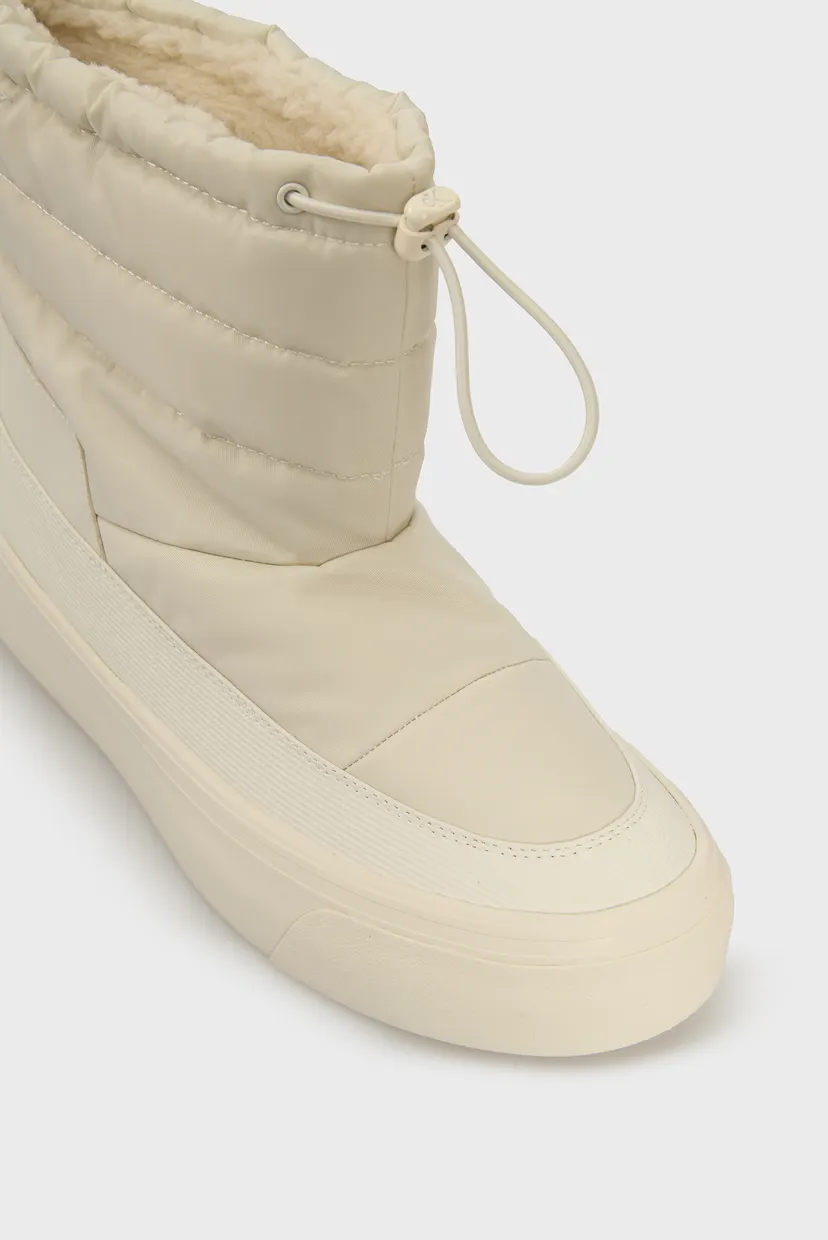 Женские белые дутики VULC FLATF 5