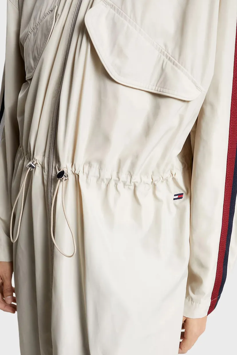 Женский белый плащ OVERSIZED PACKABLE 4