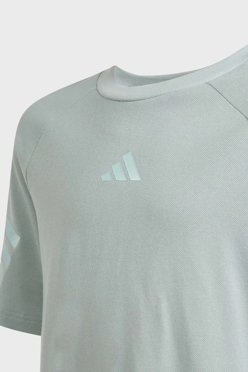 Дитяча зелена футболка FUTURE ICONS 3 STRIPES 3