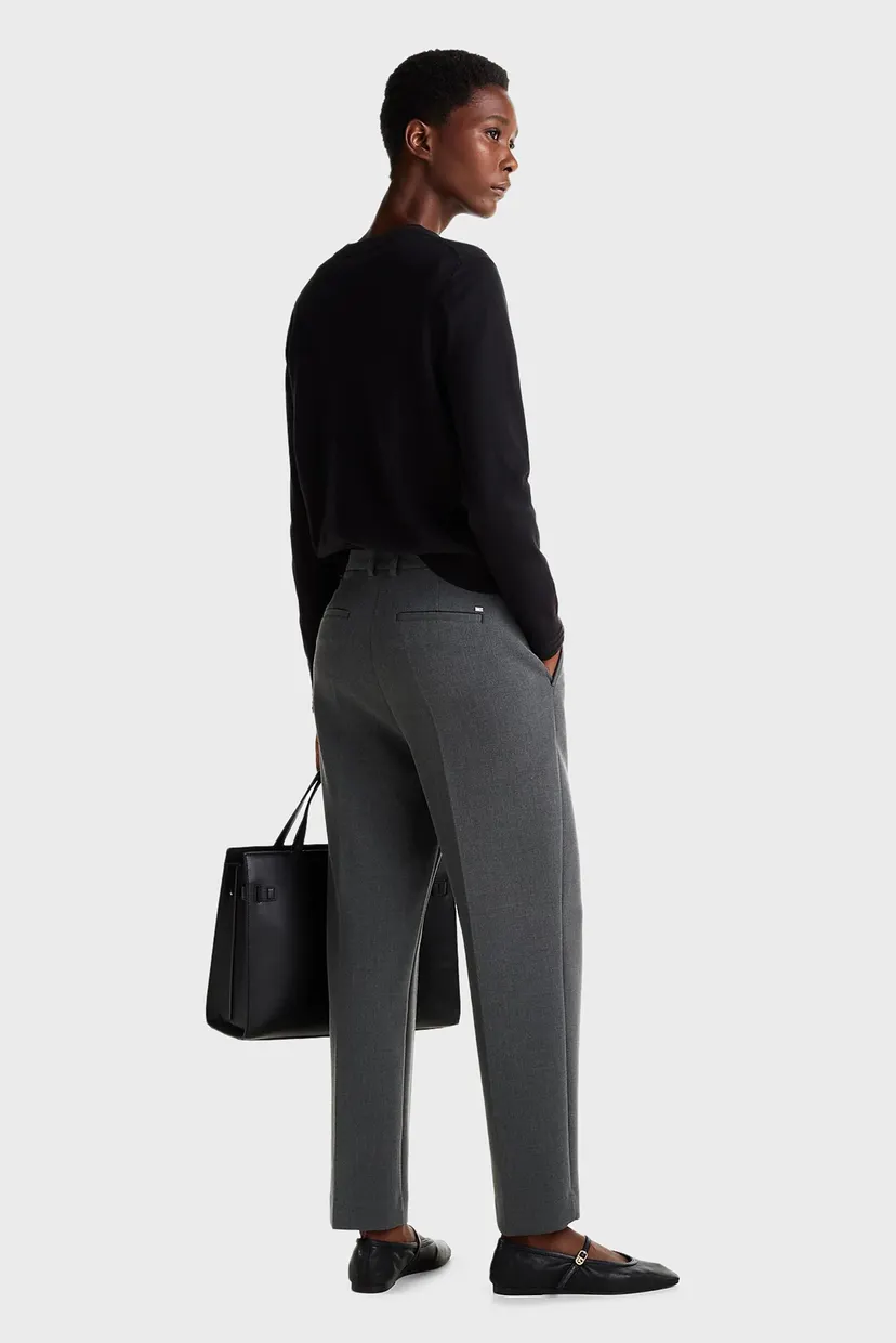 Женские серые брюки PUNTO SLIM STRAIGHT PANT 3