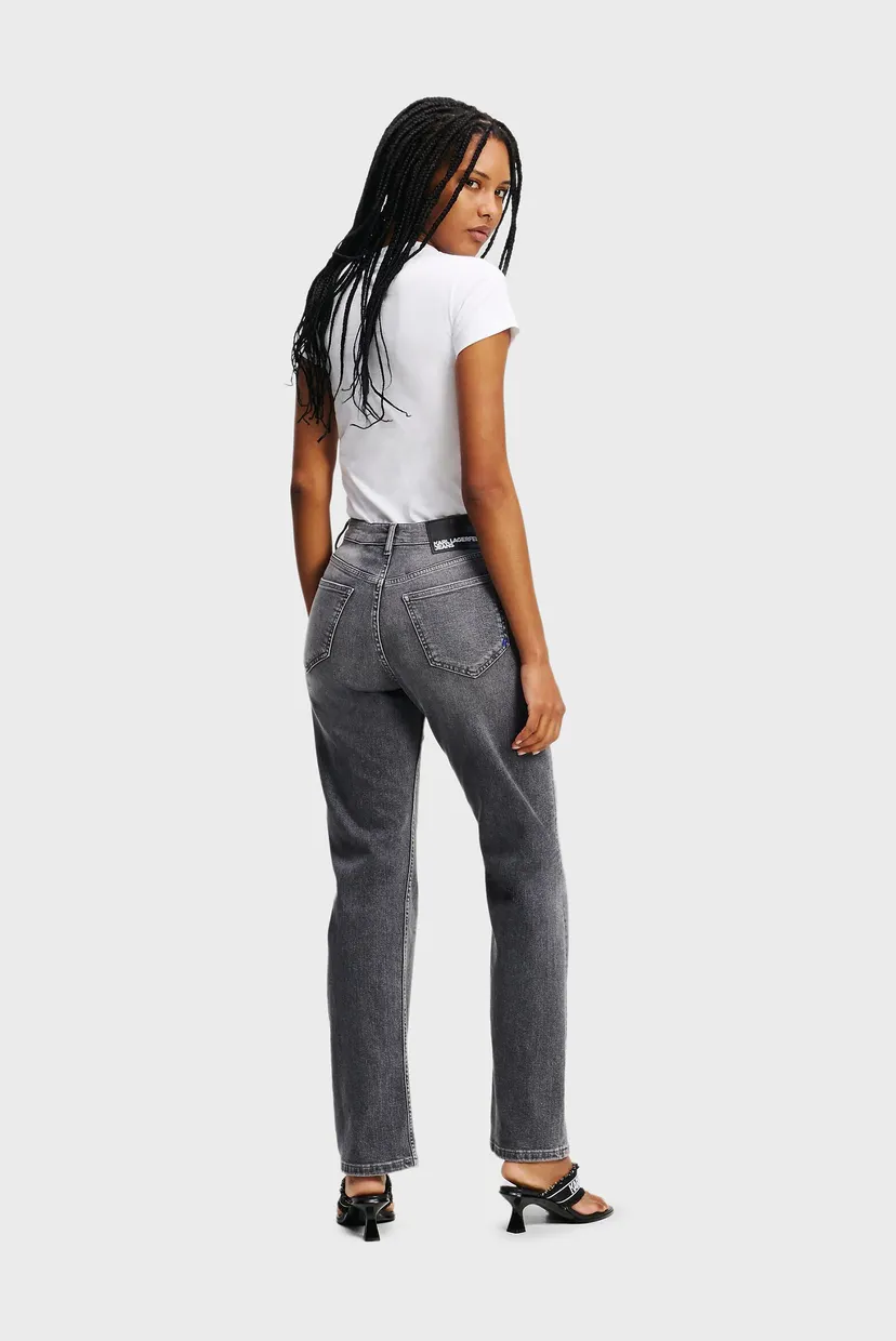 Жіночі сірі джинси klj hr straight denim 3