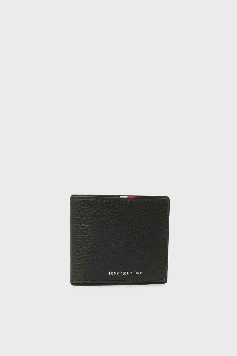Чоловічий чорний шкіряний гаманець CORP MINI CC 3