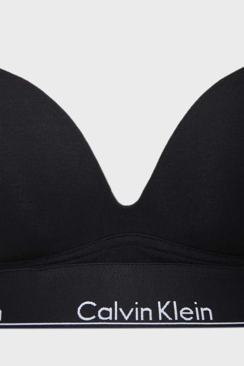 Женский черный бюстгальтер PLUNGE PUSH UP 5